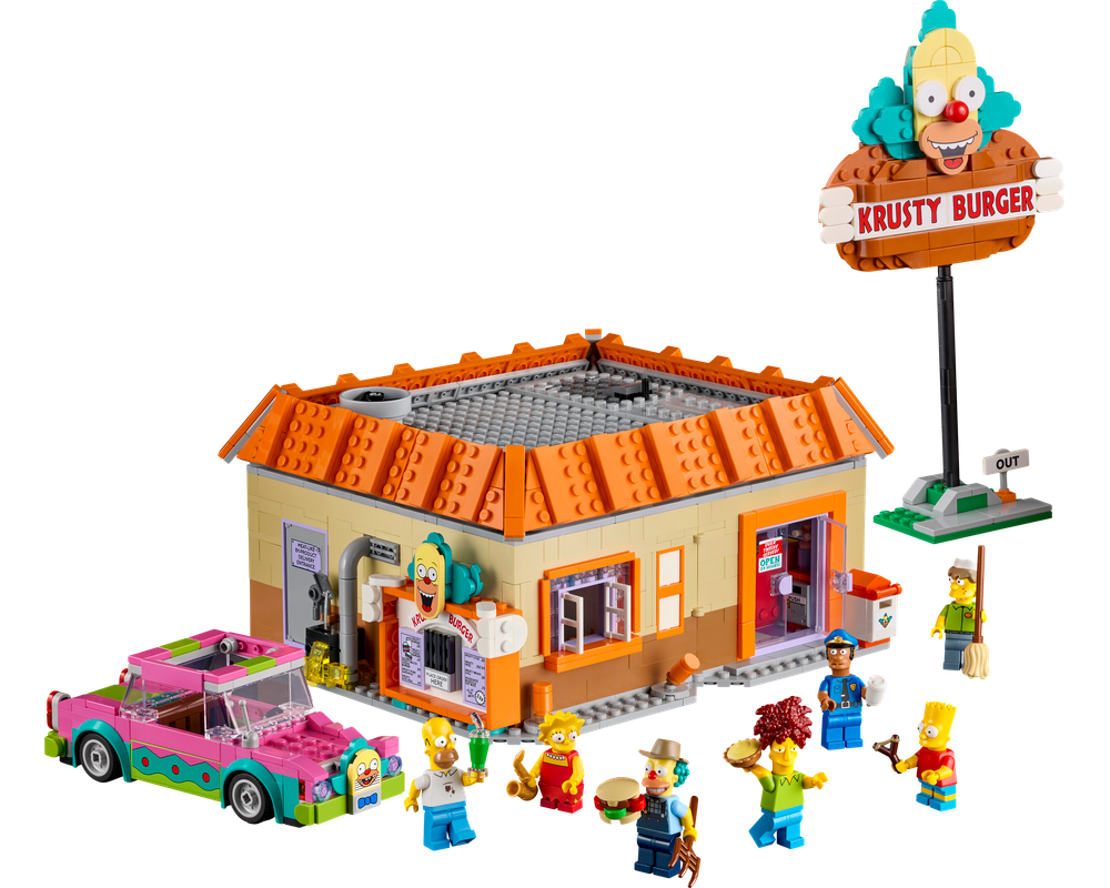LEGO SET 10352 - Alternate build | The Simpsons: Krusty Burger
