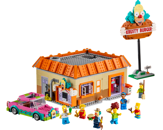 LEGO SET 10352 - Alternate build | The Simpsons: Krusty Burger