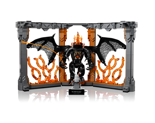 LEGO SET 10367 - Alternate build | The Lord of the Rings: Balrog Book Nook