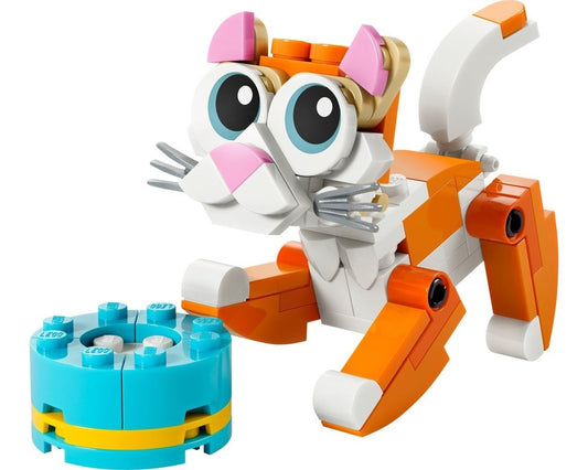LEGO Set 30714-1 - Orange Cat Alternate Builds: New Ways to Rebuild This Set