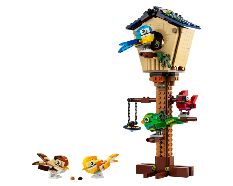 LEGO SET 31143 - Alternate build | Birdhouse – How to build it