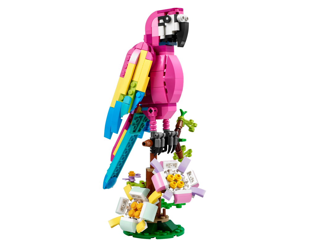 LEGO SET 31144 - Alternate build | Exotic Pink Parrot