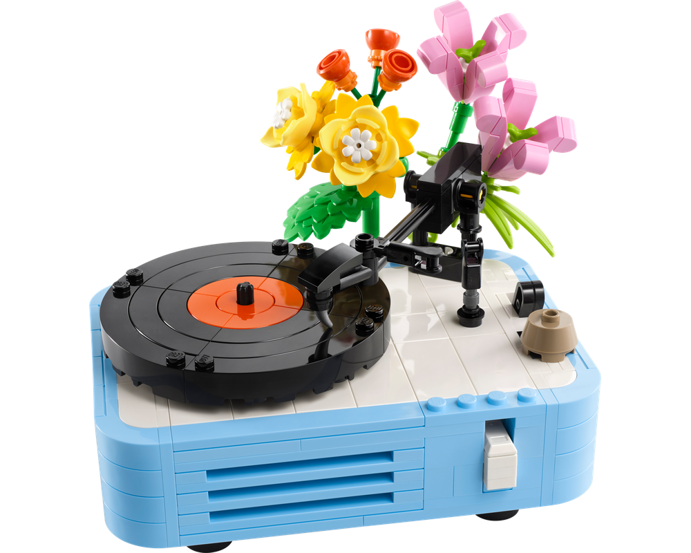 LEGO SET 31172 - Alternate build | Record Player with Flowers