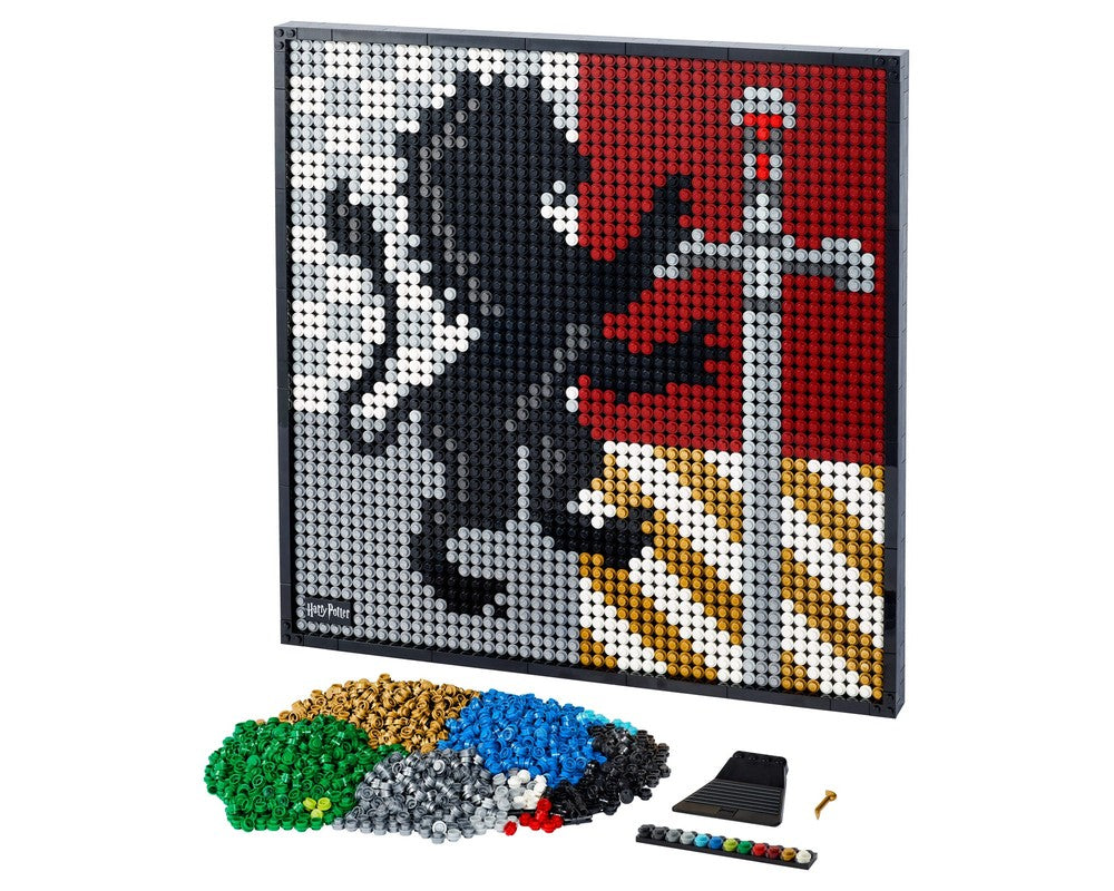 LEGO SET 31201 - Alternate build | Harry Potter Hogwarts Crests – How ...