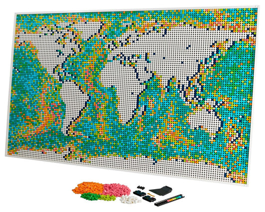 LEGO SET 31203 - Alternate build | World Map