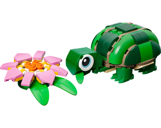 LEGO Set 31377-1 - Turtle with a Water Lily Flower Alternate Builds: New Ways to Rebuild This Set
