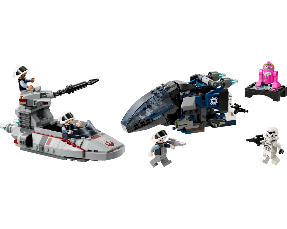 LEGO SET 40755 - Alternate build | Imperial Dropship vs. Rebel Scout Speeder