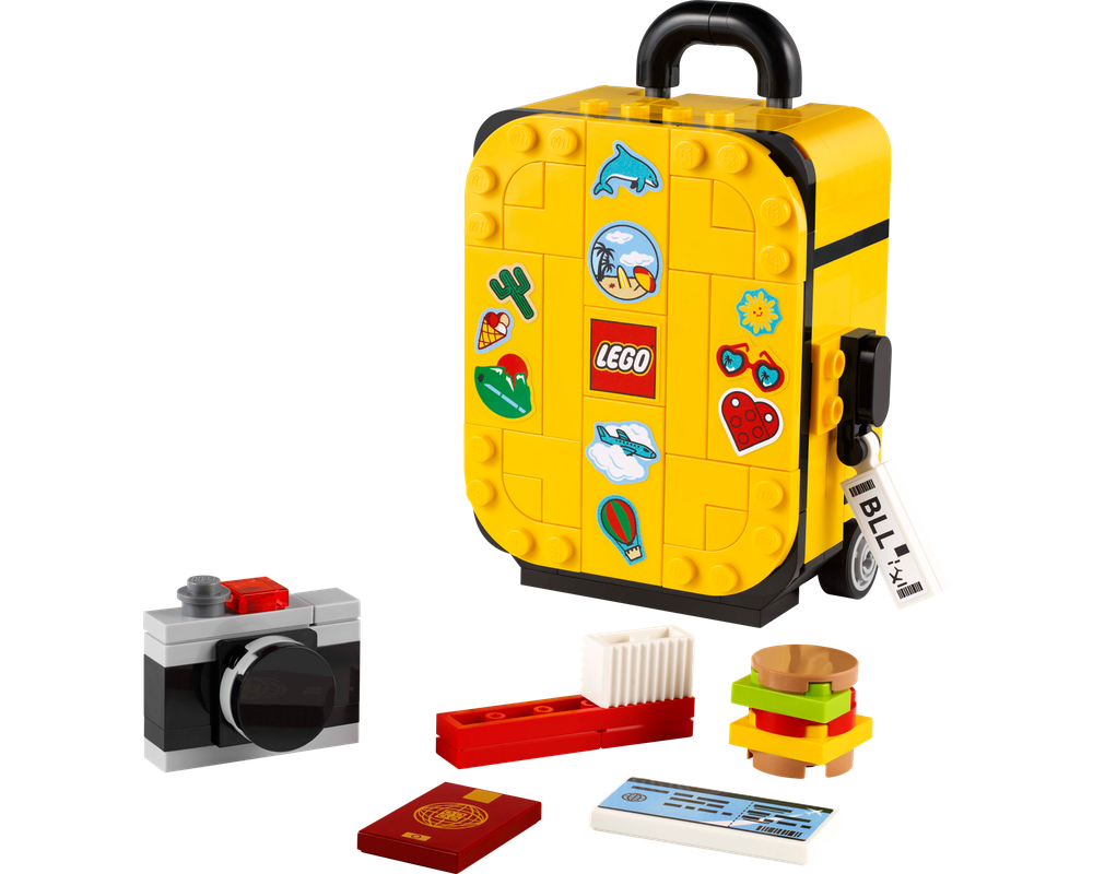 LEGO SET 40817 - Alternate build | Yellow Travel Suitcase