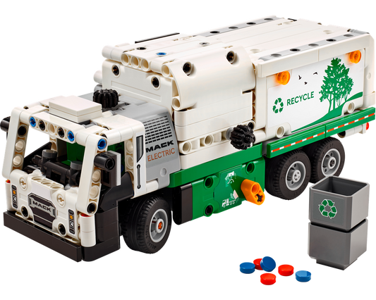 LEGO SET 42167 - Alternate build | Mack LR Electric Garbage Truck