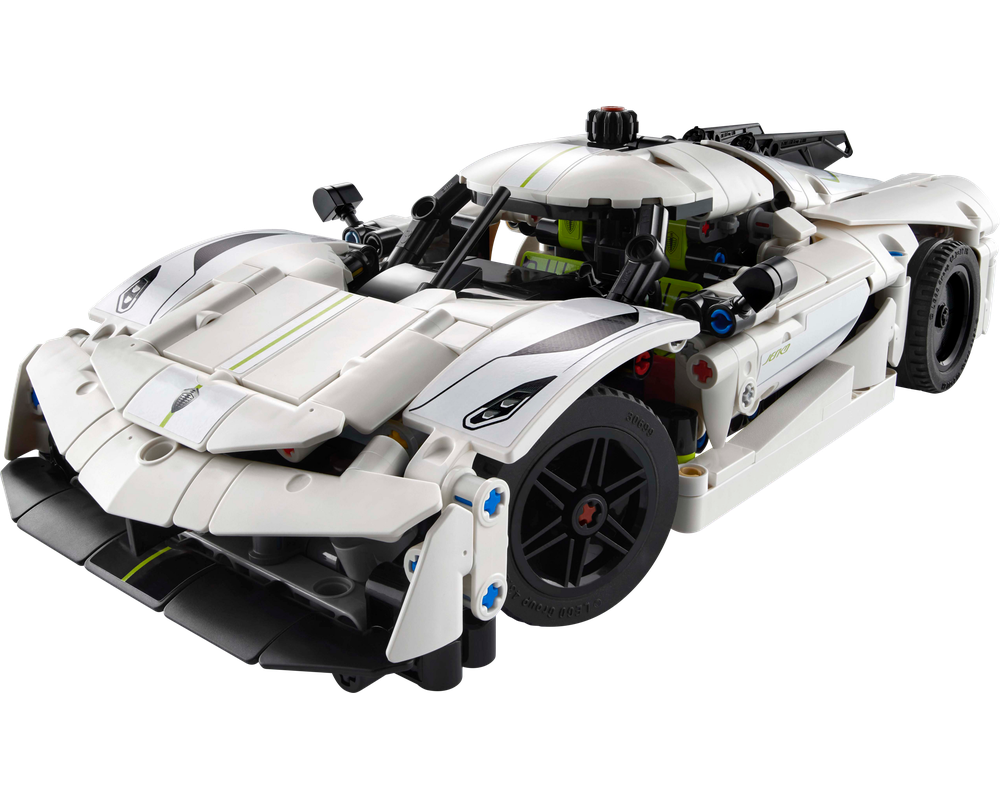 LEGO SET 42184 - Alternate build | Koenigsegg Jesko Absolut White Hypercar