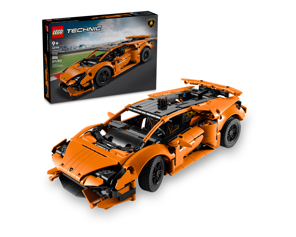 LEGO SET 42196 - Alternate build and Modification | Lamborghini Huracán Tecnica Orange