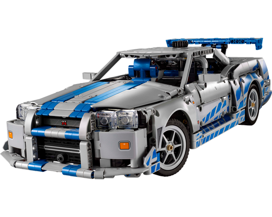 LEGO SET 42210 - Alternate build | 2 Fast 2 Furious Nissan Skyline GT-R (R34) Car Bust