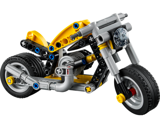 LEGO Set 42225-1 - Yellow Motorcycle Alternate Builds: New Ways to Rebuild This Set