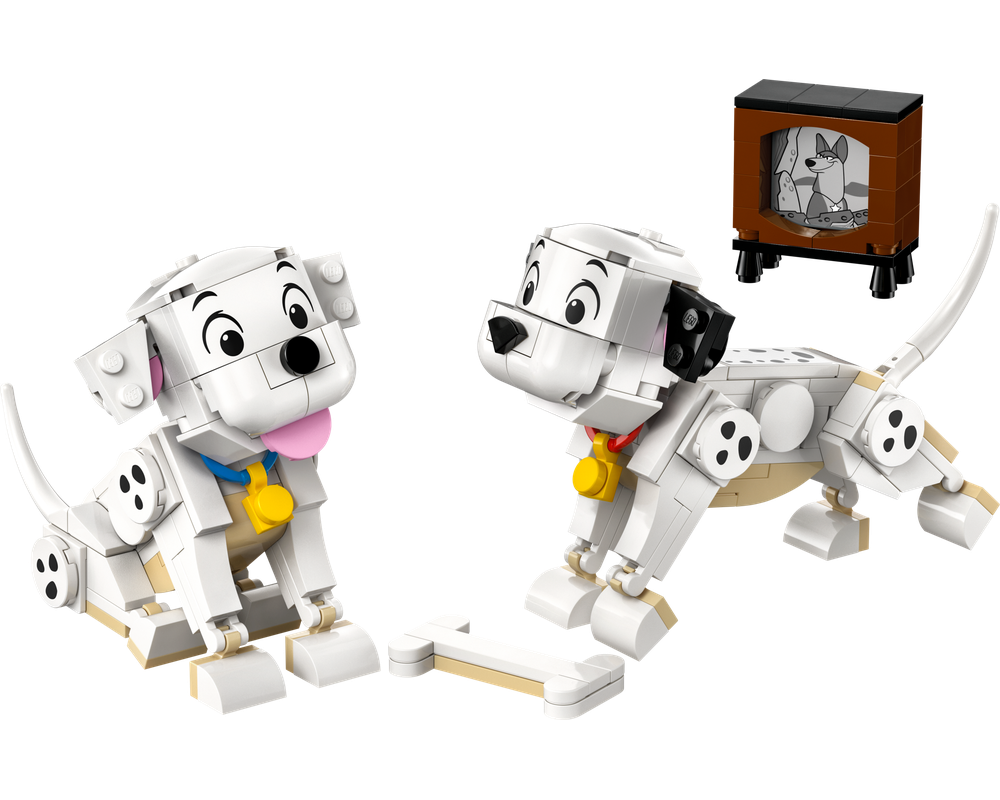 LEGO SET 43271 - Alternate build | Lucky & Penny 101 Dalmatians Puppies