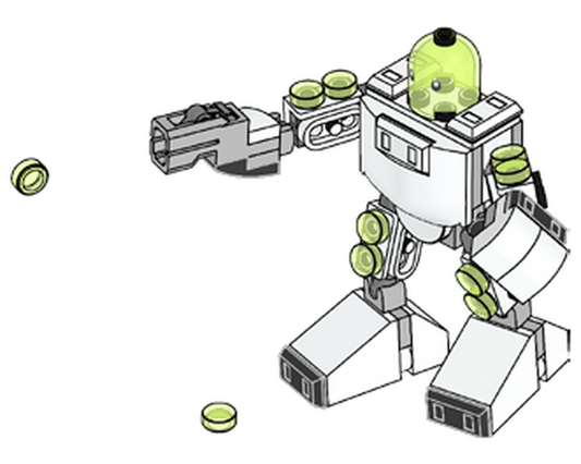 LEGO SET 552403 - Alternate build | Z-Blob the Robot