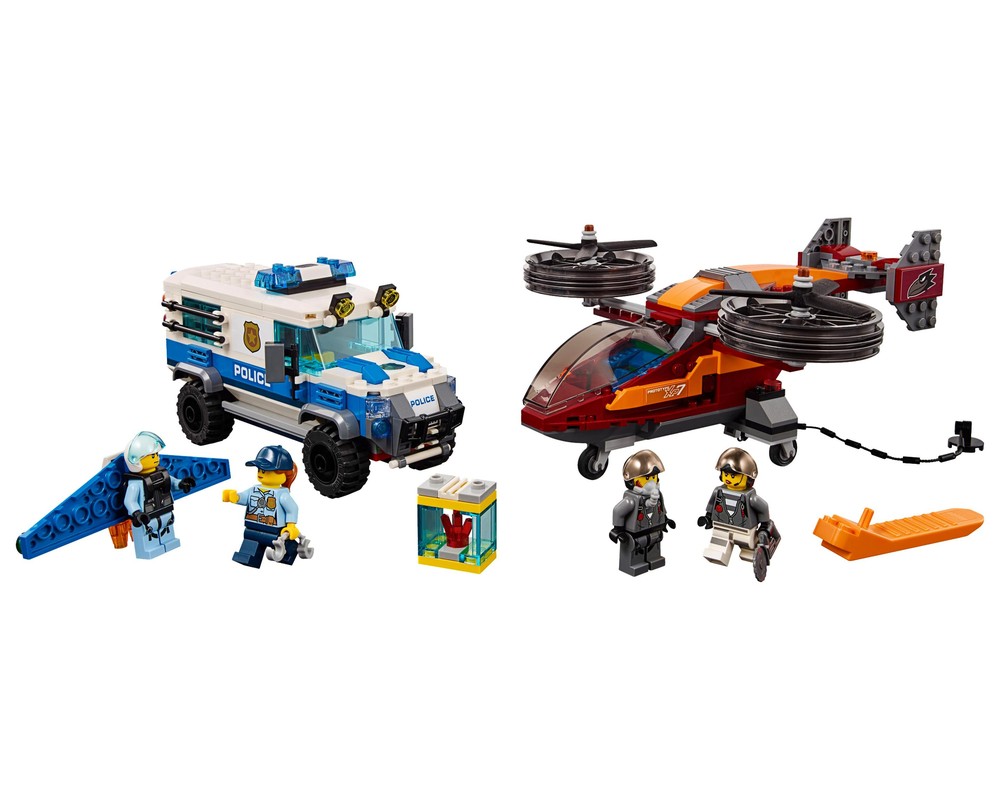LEGO SET 60209 - Alternate build | Sky Police Diamond Heist