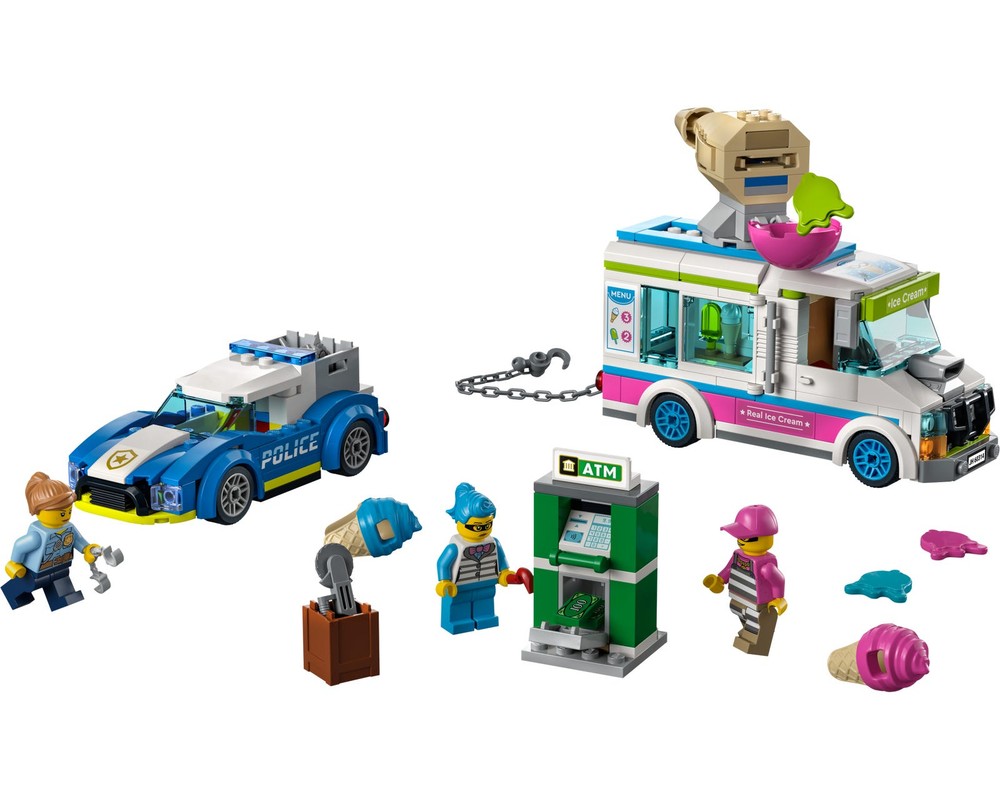 LEGO SET 60314 - Alternate build | Ice Cream Truck Police Chase
