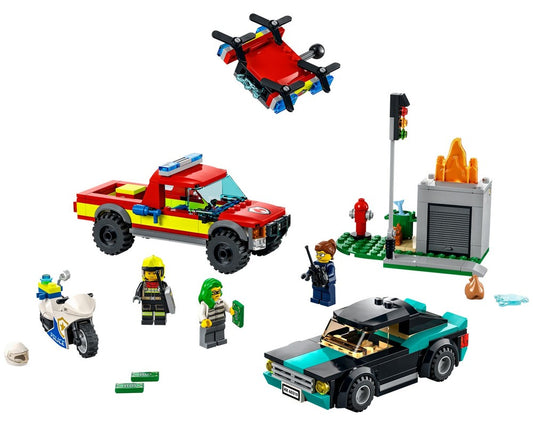 LEGO SET 60319 - Alternate build | Fire Rescue & Police Chase