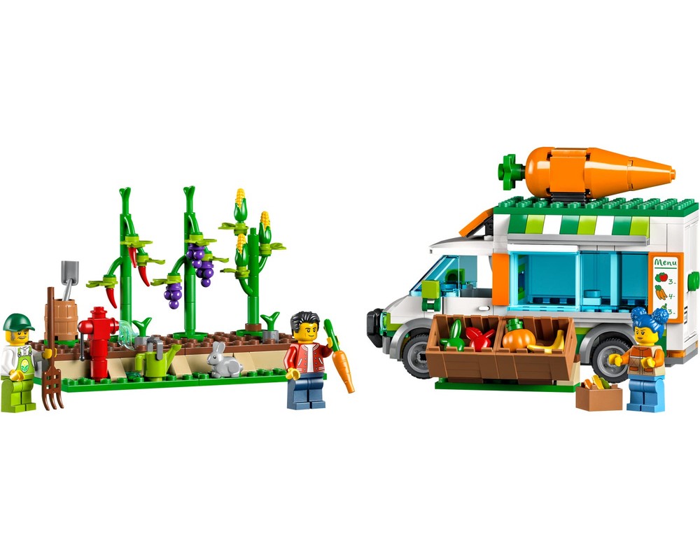 LEGO SET 60345 - Alternate build | Farmers Market Van
