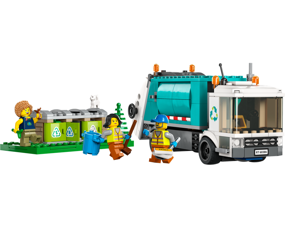 LEGO SET 60386 - Alternate build | Recycling Truck