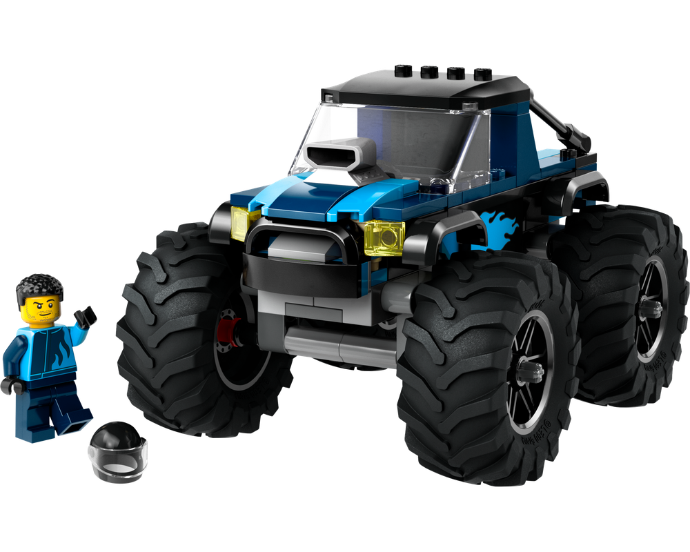 LEGO SET 60402 - Alternate build| Blue Monster Truck