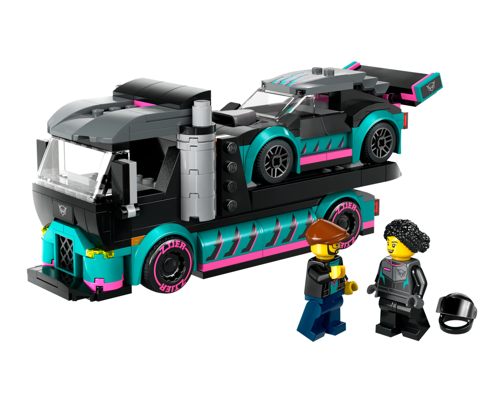 LEGO SET 60406 - Alternate build | Race Car and Car Carrier Truck