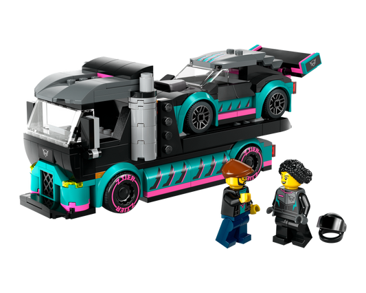 LEGO SET 60406 - Alternate build | Race Car and Car Carrier Truck