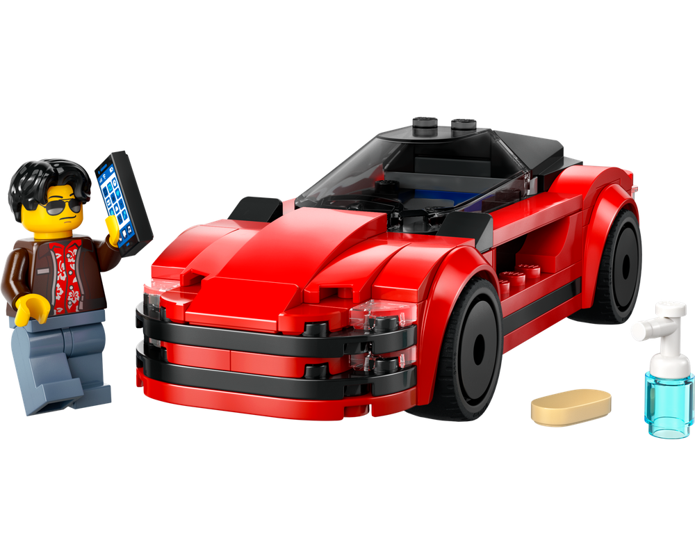 LEGO SET 60448 - Alternate build | Red Sports Car