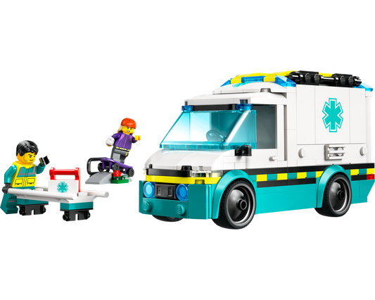 LEGO SET 60451 - Alternate build | Emergency Ambulance