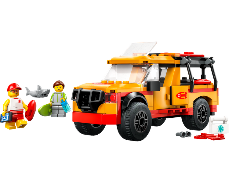 LEGO SET 60453 - Alternate build | Lifeguard Beach Rescue Truck – How ...