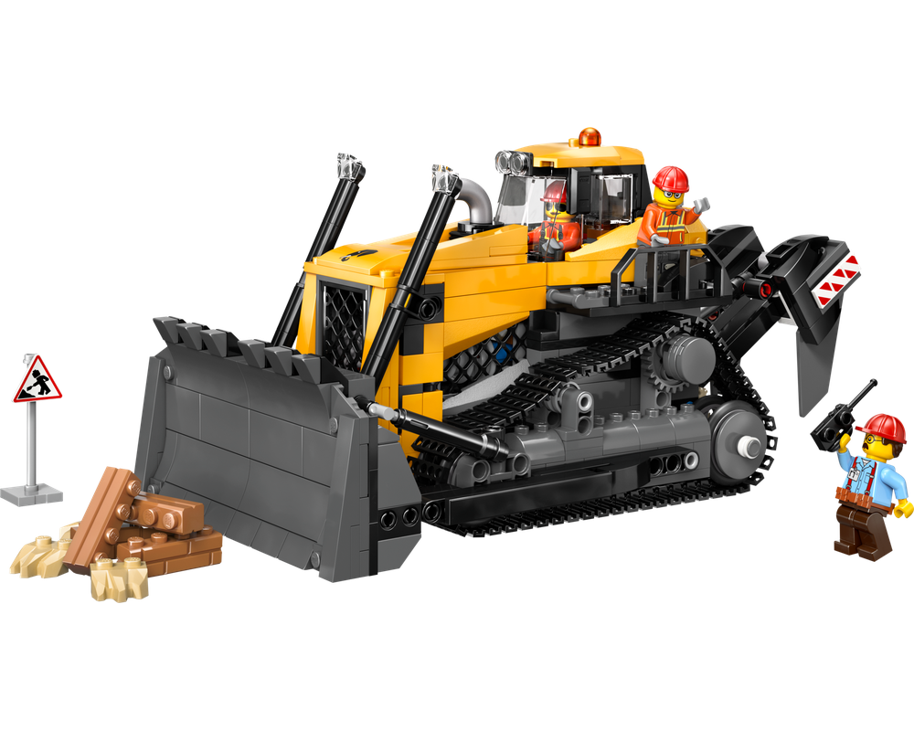 LEGO SET 60466 - Alternate build | Yellow Bulldozer
