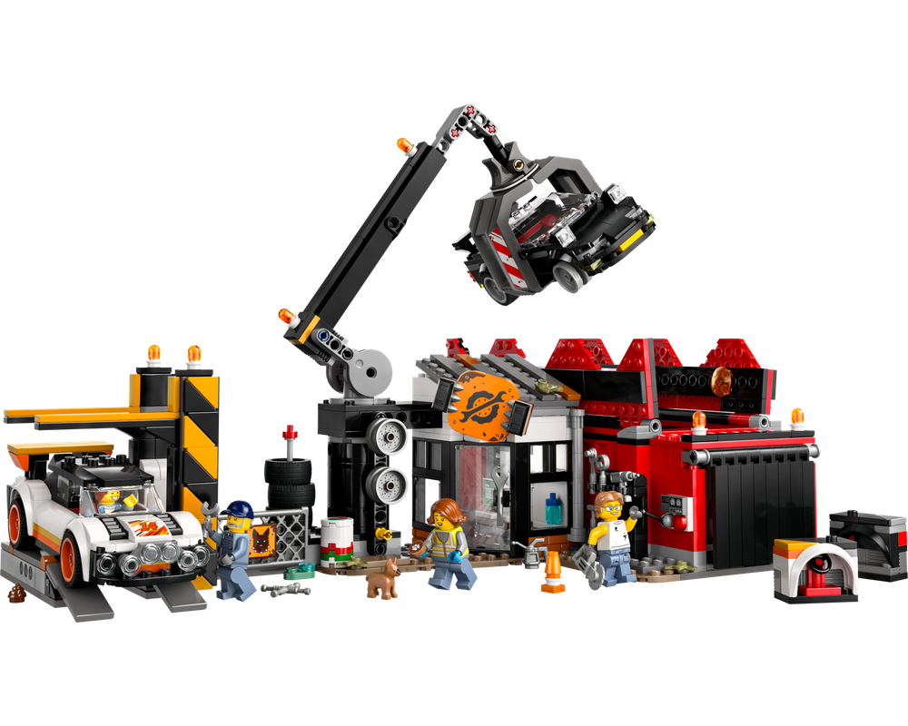 LEGO SET 60472 - Alternate build | Scrapyard with Cars