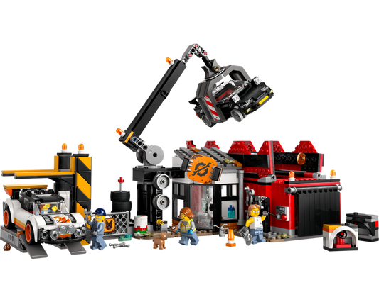 LEGO SET 60472 - Alternate build | Scrapyard with Cars