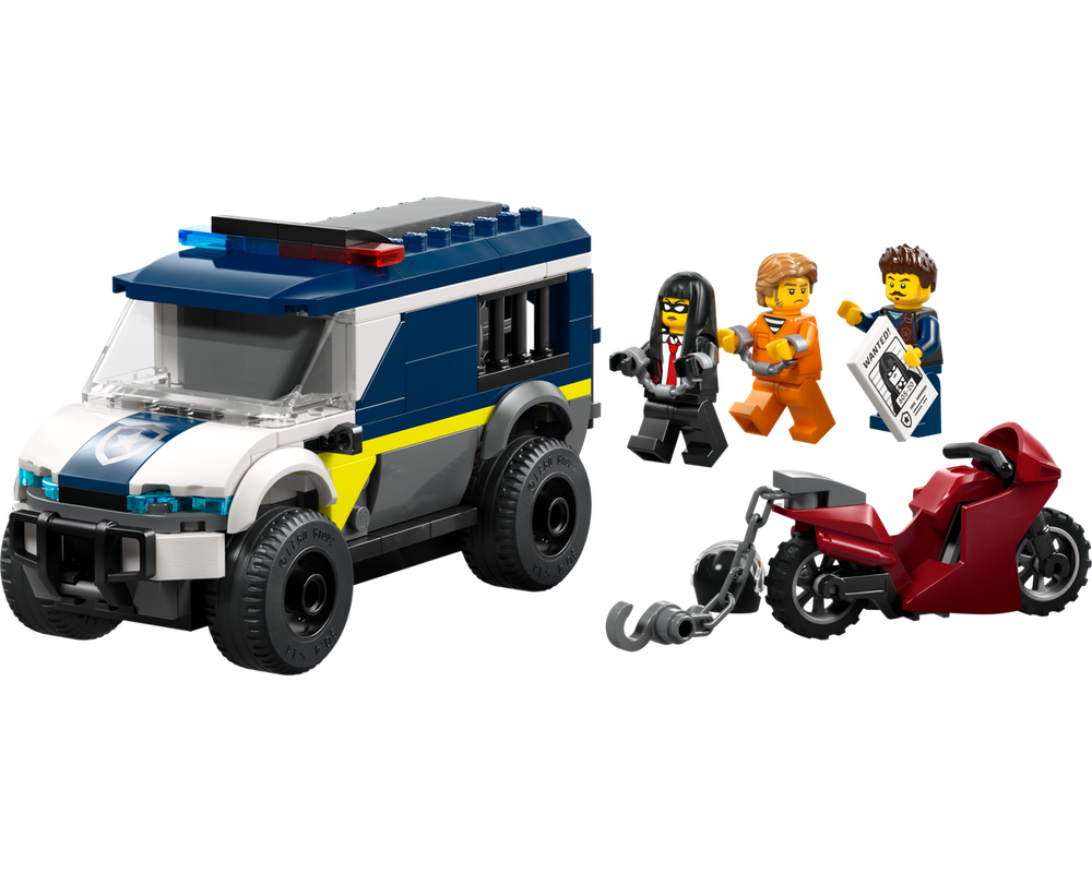 LEGO Set 60479-1 - Police Prisoner Transport Van Alternate Builds: New Ways to Rebuild This Set