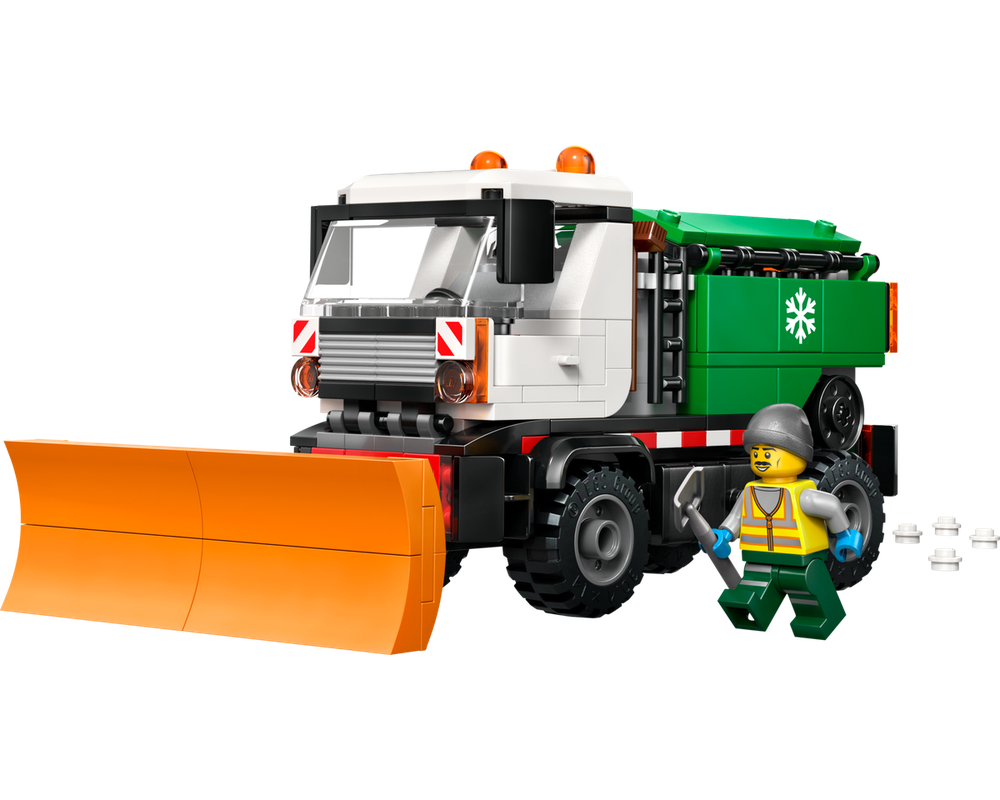 LEGO Set 60490-1 - Snowplow Alternate Builds: New Ways to Rebuild This Set