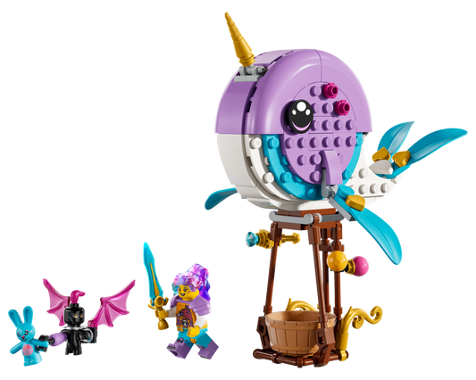 LEGO SET 71472 - Alternate build | Izzie's Narwhal Hot-Air Balloon