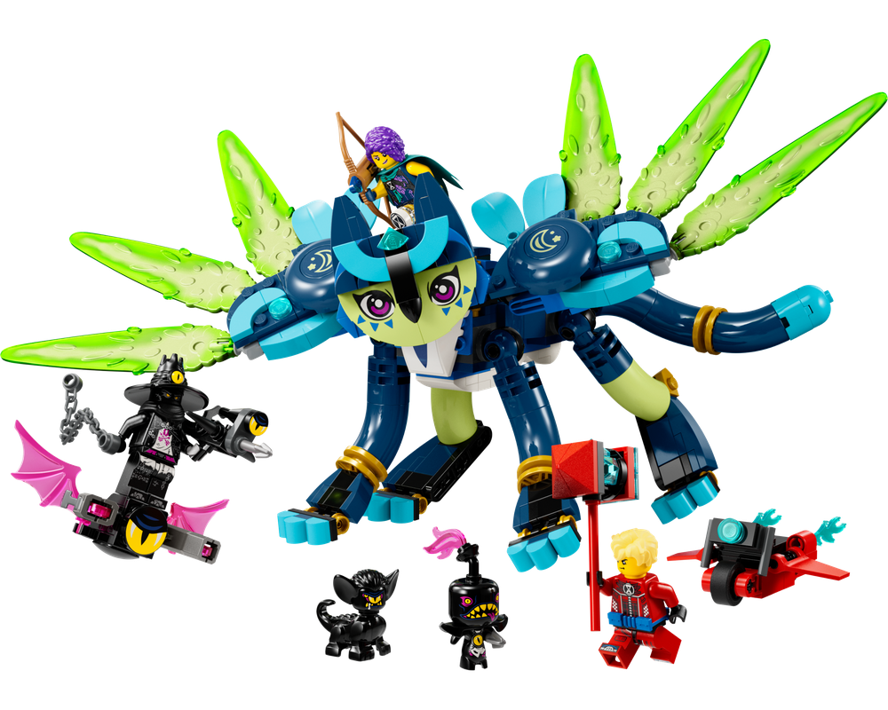 LEGO SET 71476 - Alternate build | Zoey and Zian the Cat-Owl