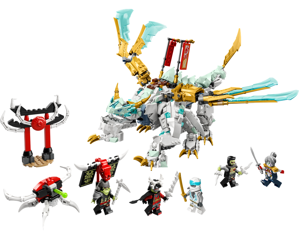 LEGO SET 71786 - Alternate build | Zane's Ice Dragon Creature
