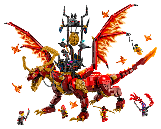 LEGO SET 71822 - Alternate build | Source Dragon of Motion