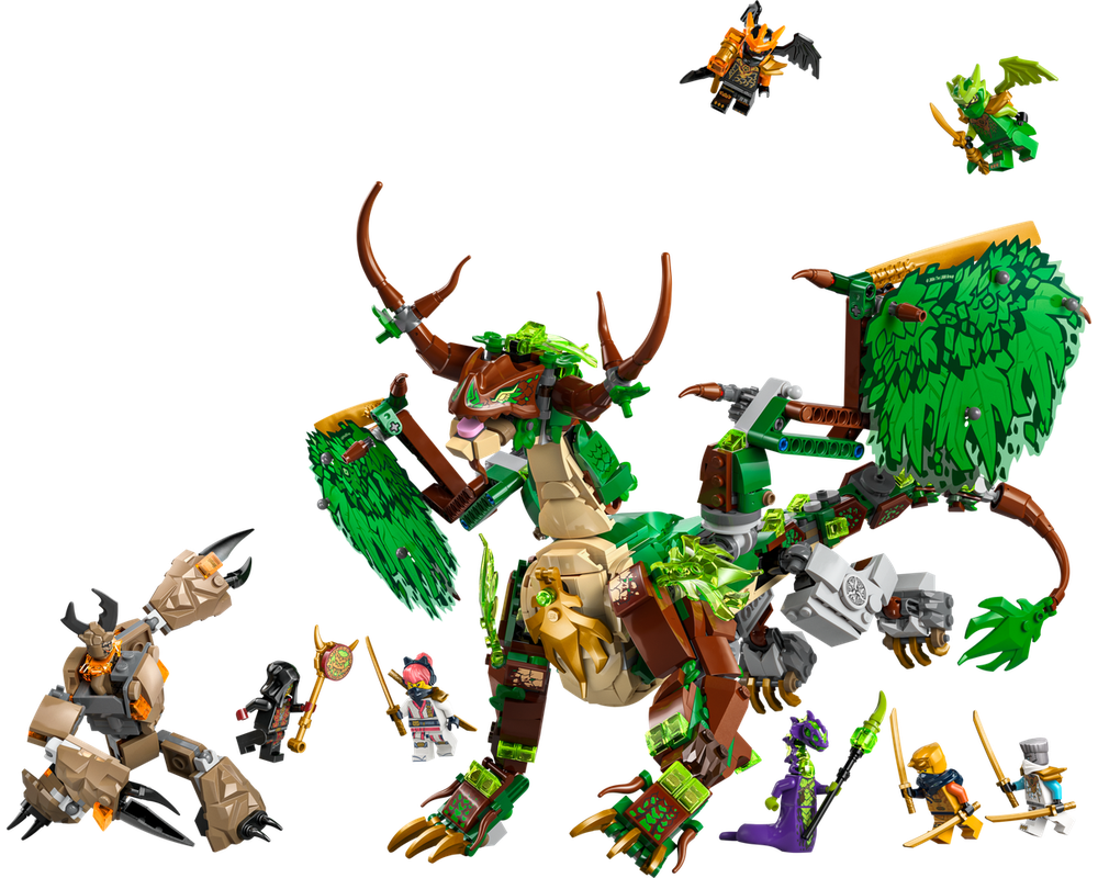 LEGO Set 71859-1 - The Dragon of Life Alternate Builds: New Ways to Rebuild This Set