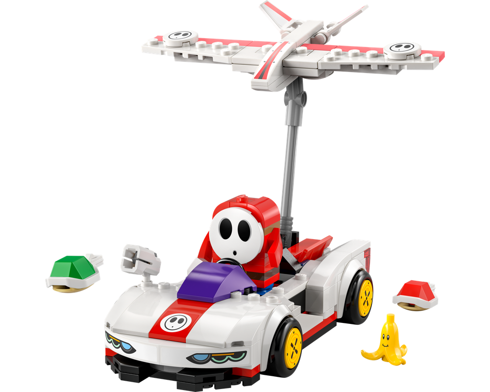 LEGO SET 72045 - Alternate build | Mario Kart – Shy Guy & P-Wing