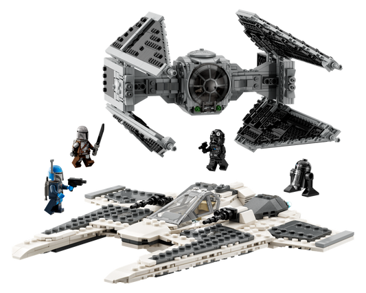 LEGO SET 75348 - Alternate build | Mandalorian Fang Fighter vs. TIE Interceptor