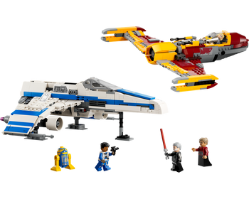 LEGO SET 75364 - Alternate build | New Republic E-Wing vs. Shin Hati’s ...