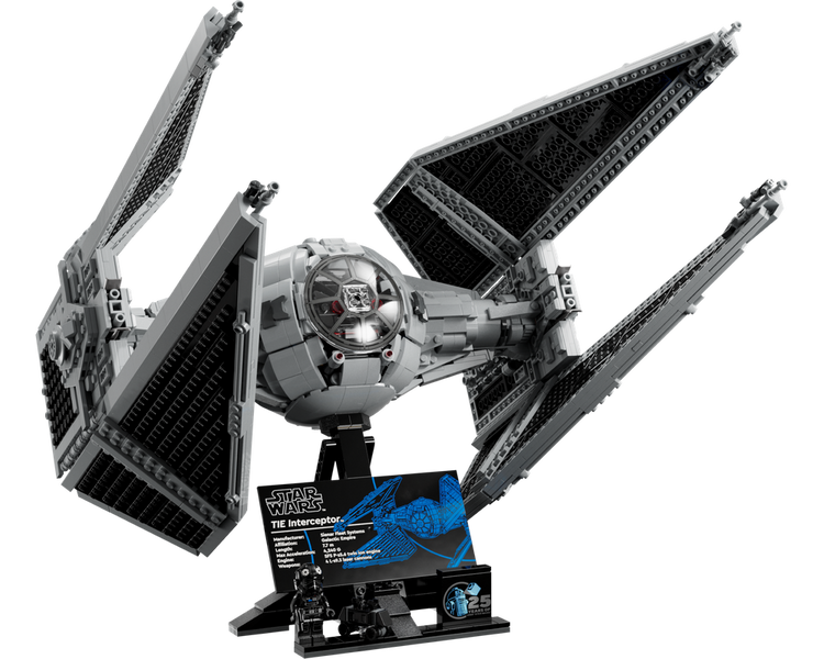 LEGO SET 75382 - Alternate build | TIE Interceptor – How to build it