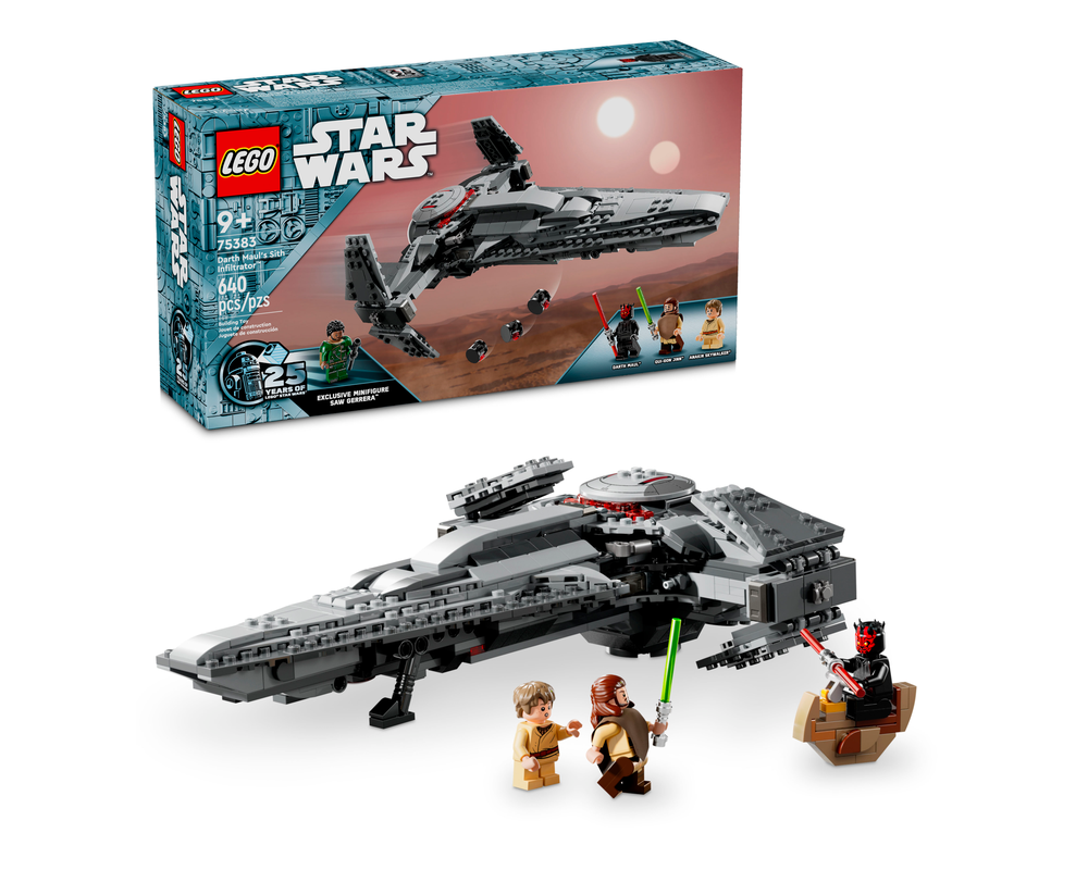 LEGO SET 75383- Alternate build | Darth Maul's Sith Infiltrator