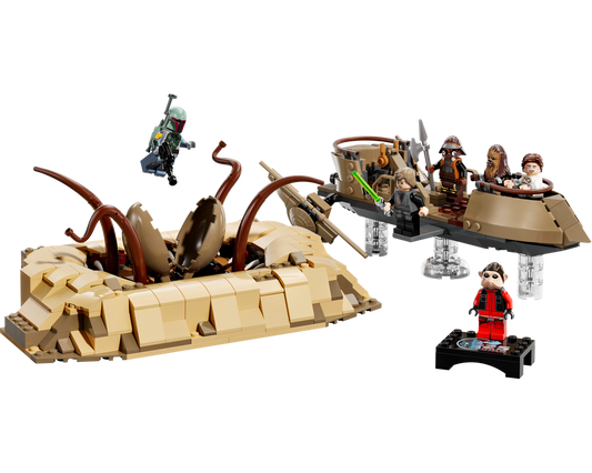 LEGO SET 75396 - Alternate build and Modifications | Desert Skiff & Sarlacc Pit