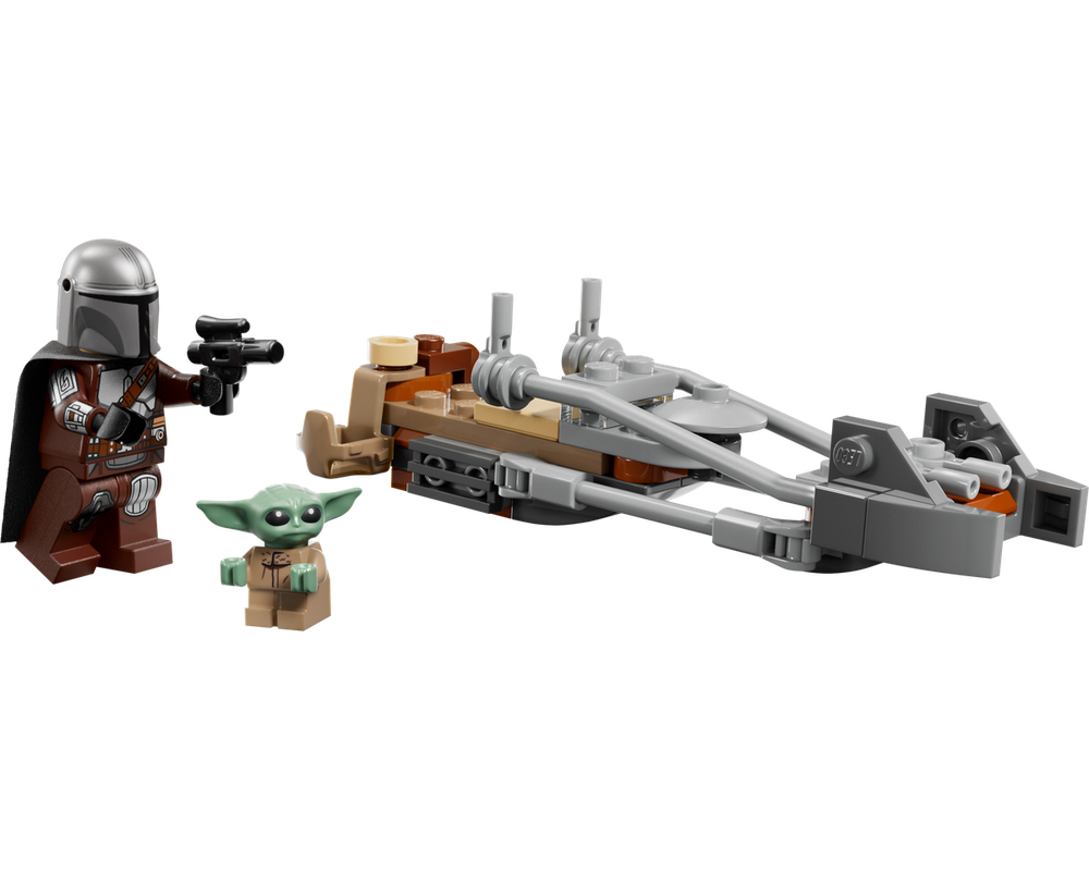 LEGO Set 75436-1 - The Mandalorian &amp; Grogu's Speeder Bike Alternate Builds: New Ways to Rebuild This Set
