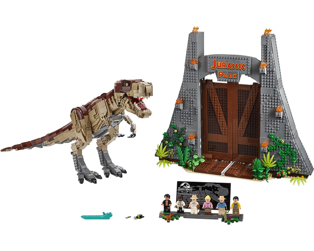 LEGO SET 75936 - Alternate build | Jurassic Park: T. rex Rampage