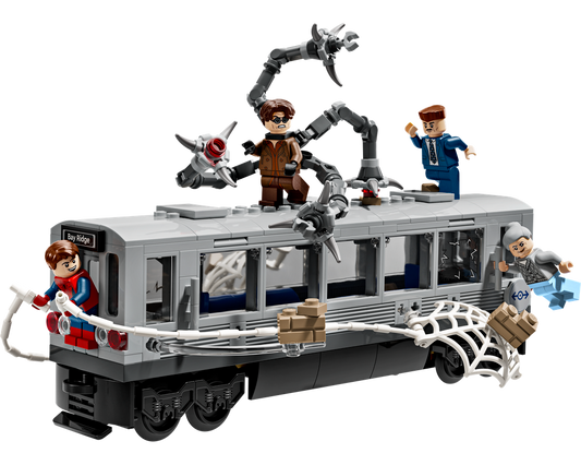 LEGO SET 76321 - Alternate build | Spider-Man vs. Doc Ock Subway Train Scene