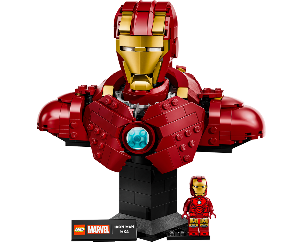 LEGO SET 76327 - Alternate build |  Iron Man MK4 Bust